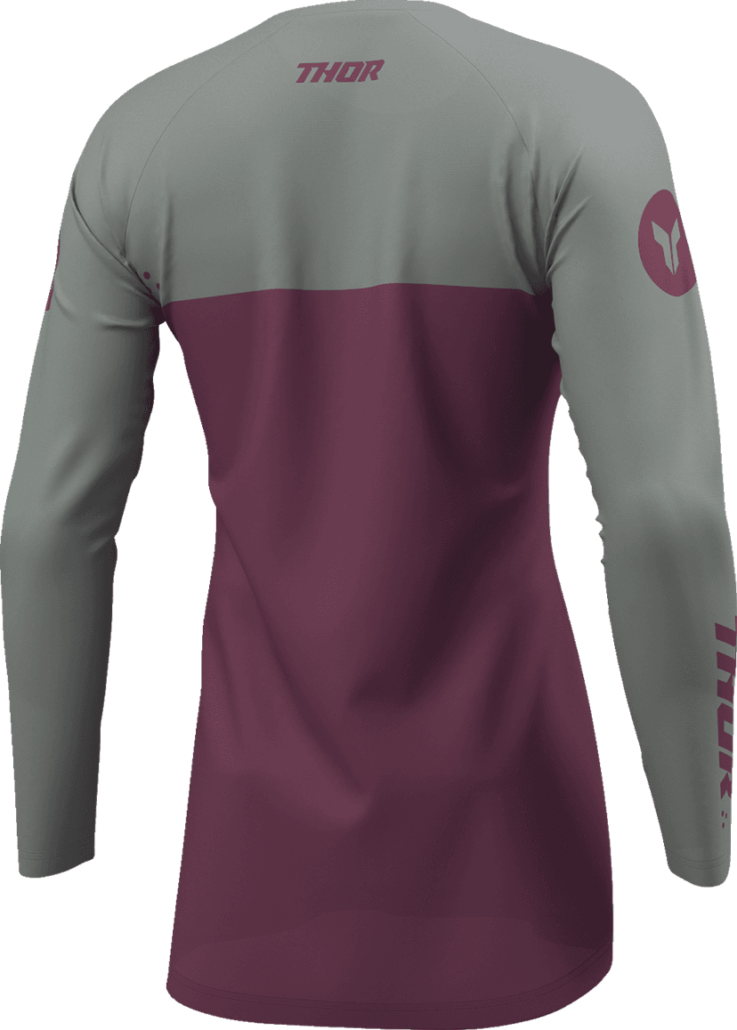 THOR 2911-0377 Women's Ridemode Menace Jersey - Purple/Gray - XS — image 4 of 7
