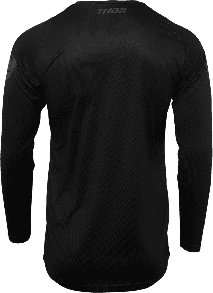 THOR 2912-2013 Youth Sector Minimal Jersey - Black - Large — image 4 of 4