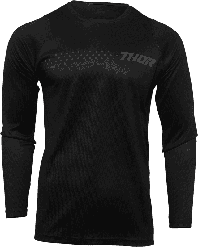 THOR 2912-2014 Youth Sector Minimal Jersey - Black - XL — image 1 of 4