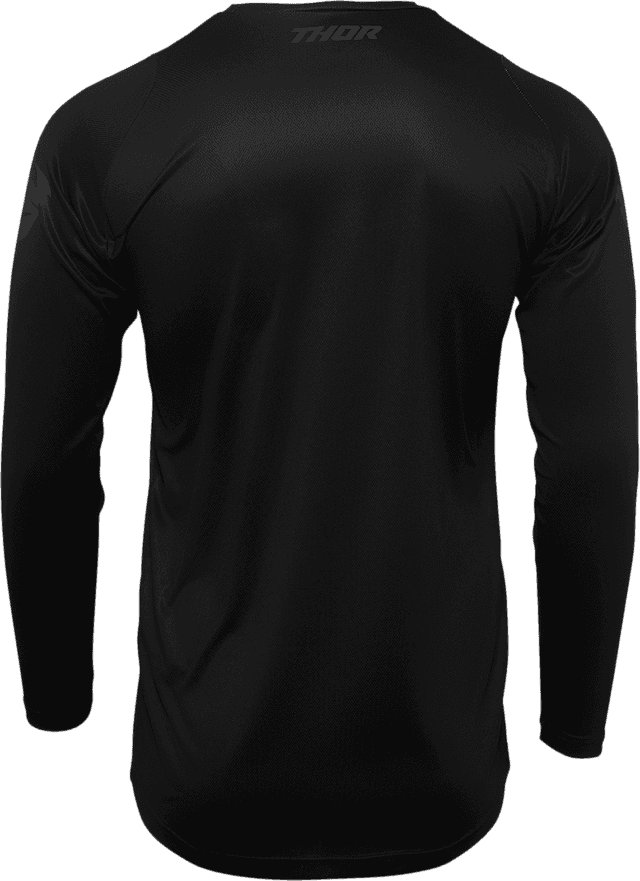 THOR 2912-2014 Youth Sector Minimal Jersey - Black - XL — image 4 of 4