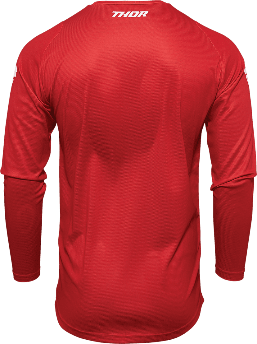 THOR 2912-2020 Youth Sector Minimal Jersey - Red - XL — image 4 of 4