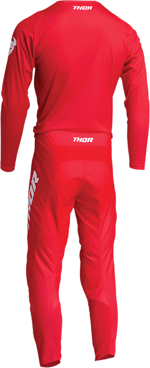 THOR 2912-2020 Youth Sector Minimal Jersey - Red - XL — image 2 of 4