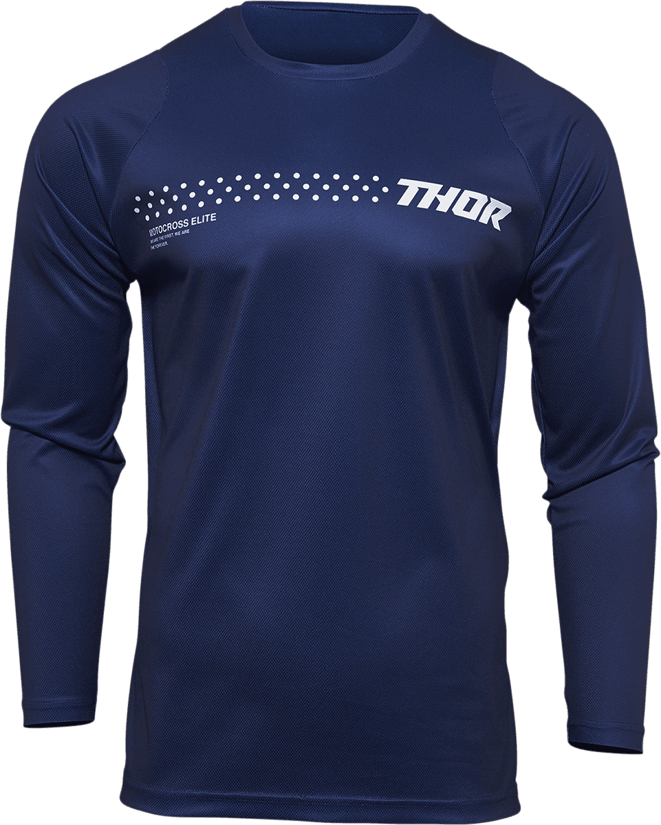 THOR 2912-2025 Youth Sector Minimal Jersey - Navy - Large