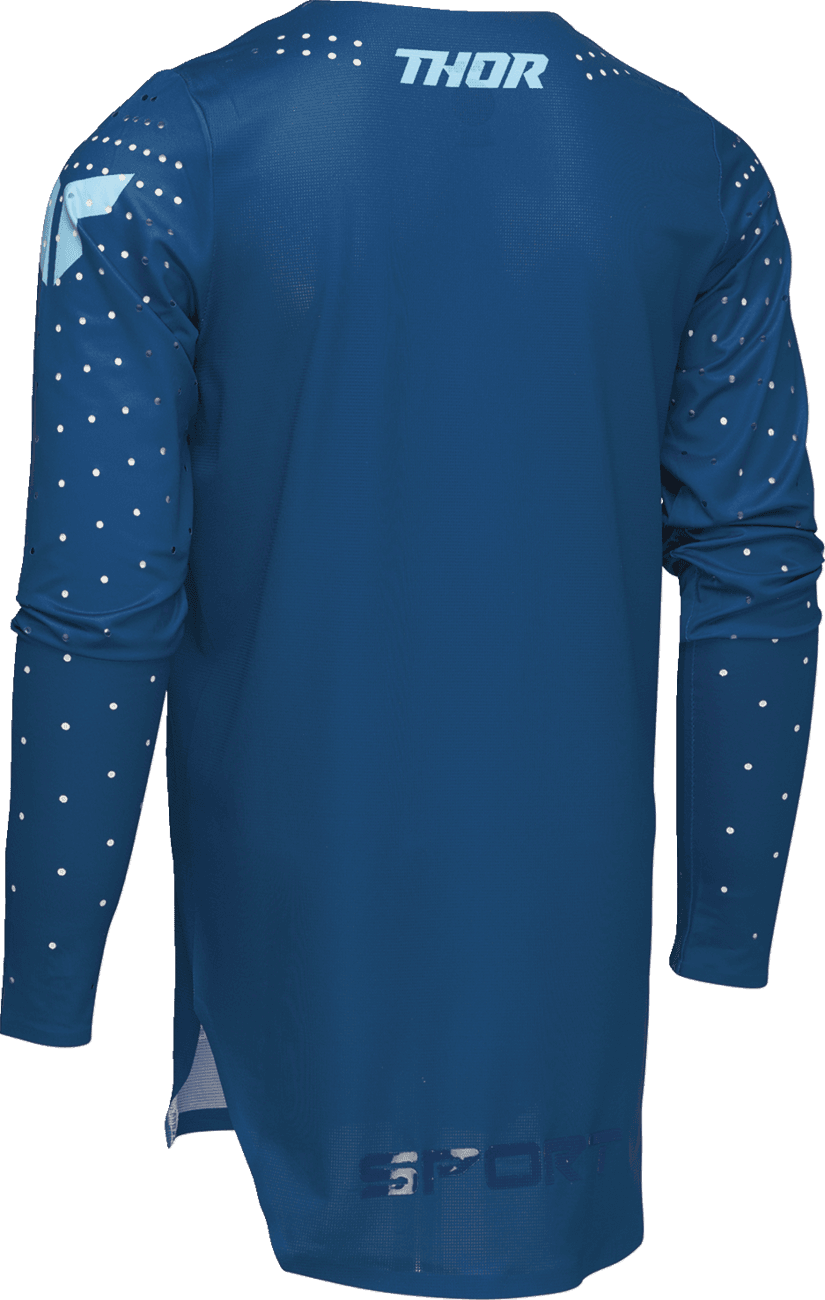 THOR 2912-2536 Youth Sportmode Brave Jersey - Blue - Medium — image 4 of 5