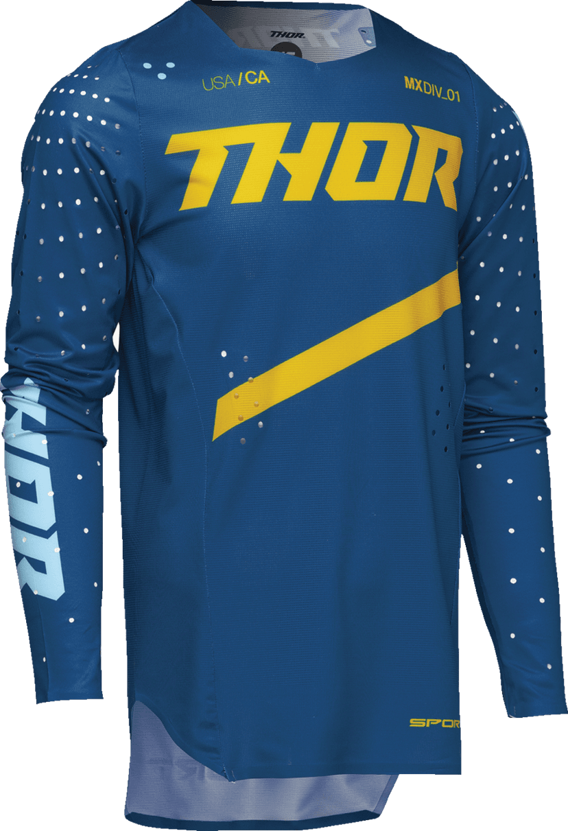 THOR 2912-2536 Youth Sportmode Brave Jersey - Blue - Medium — image 3 of 5