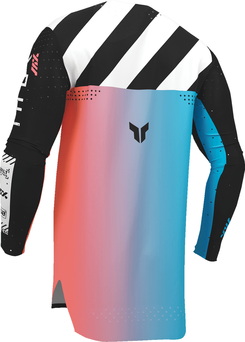 THOR 2912-2572 Youth Sportmode Synth Jersey - Black - Medium — image 4 of 4
