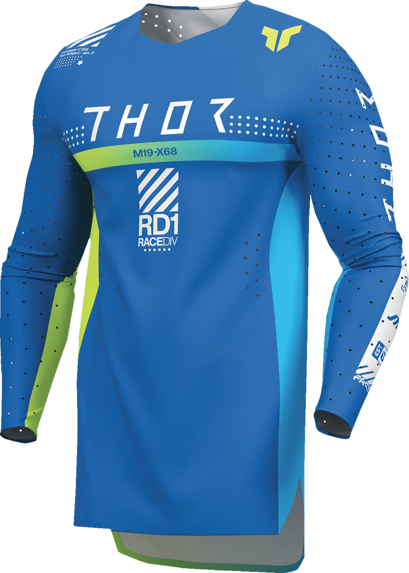 THOR 2912-2575 Youth Sportmode Synth Jersey - Blue - Medium — image 3 of 6