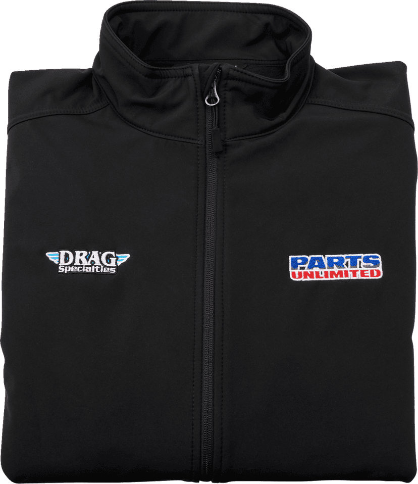 PARTS UNLIMITED 2920-0804 Parts Unlimited/Drag Specialties Softshell Jacket - Black - Small — image 2 of 3