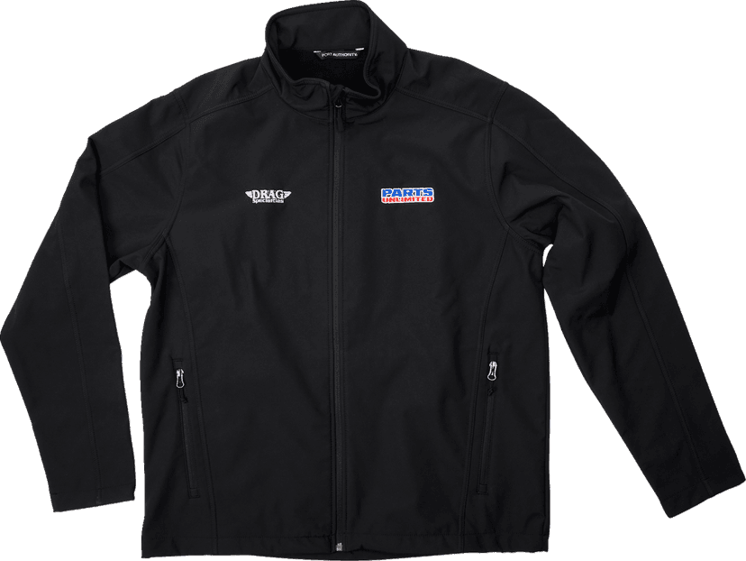 PARTS UNLIMITED 2920-0804 Parts Unlimited/Drag Specialties Softshell Jacket - Black - Small — image 1 of 3