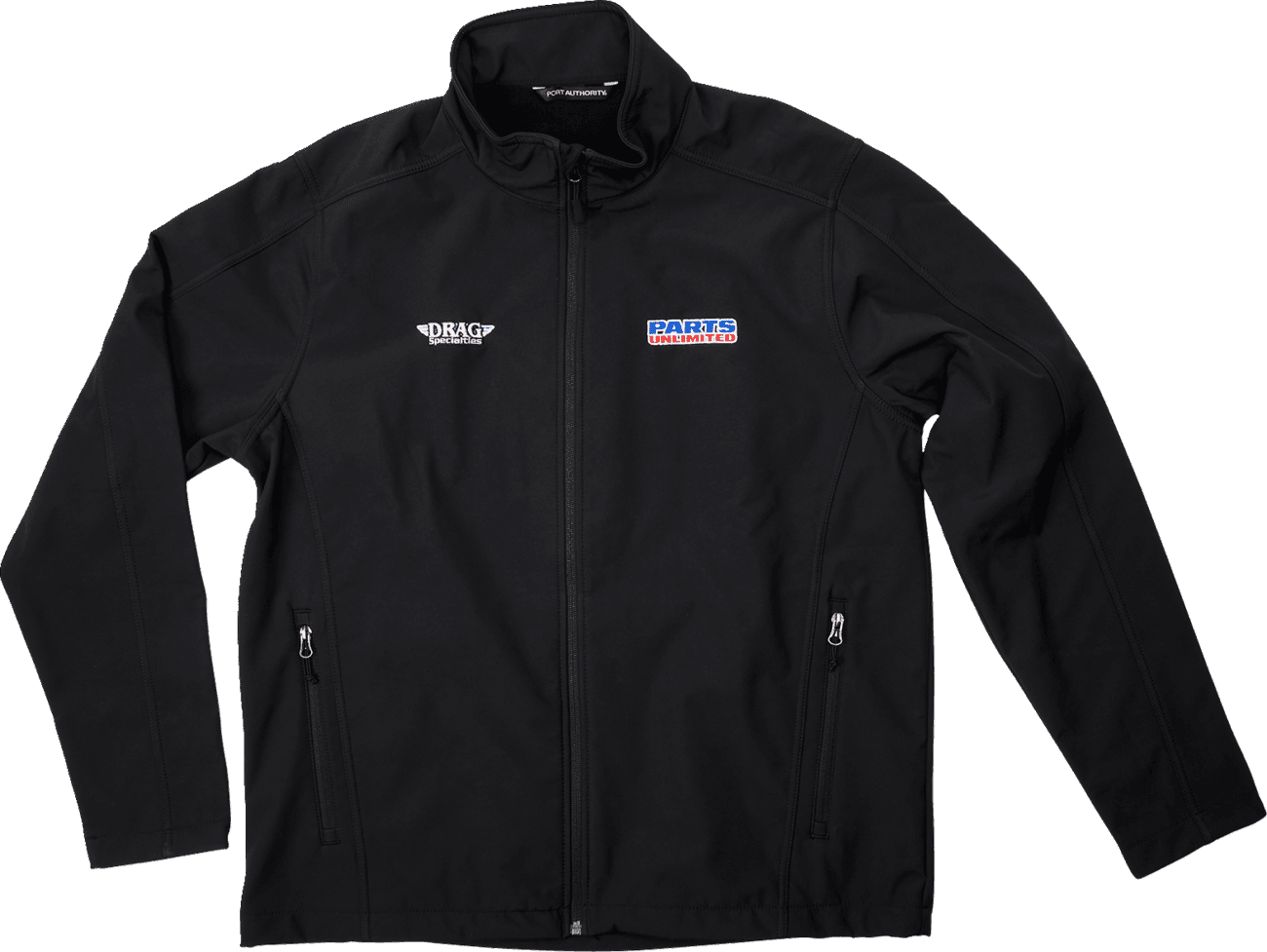 PARTS UNLIMITED 2920-0805 Parts Unlimited/Drag Specialties Softshell Jacket - Black - Medium