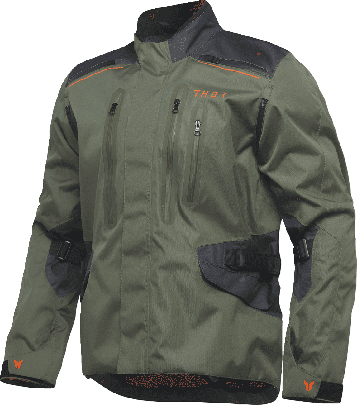 THOR 2920-0840 Range Jacket - Army/Orange - XL