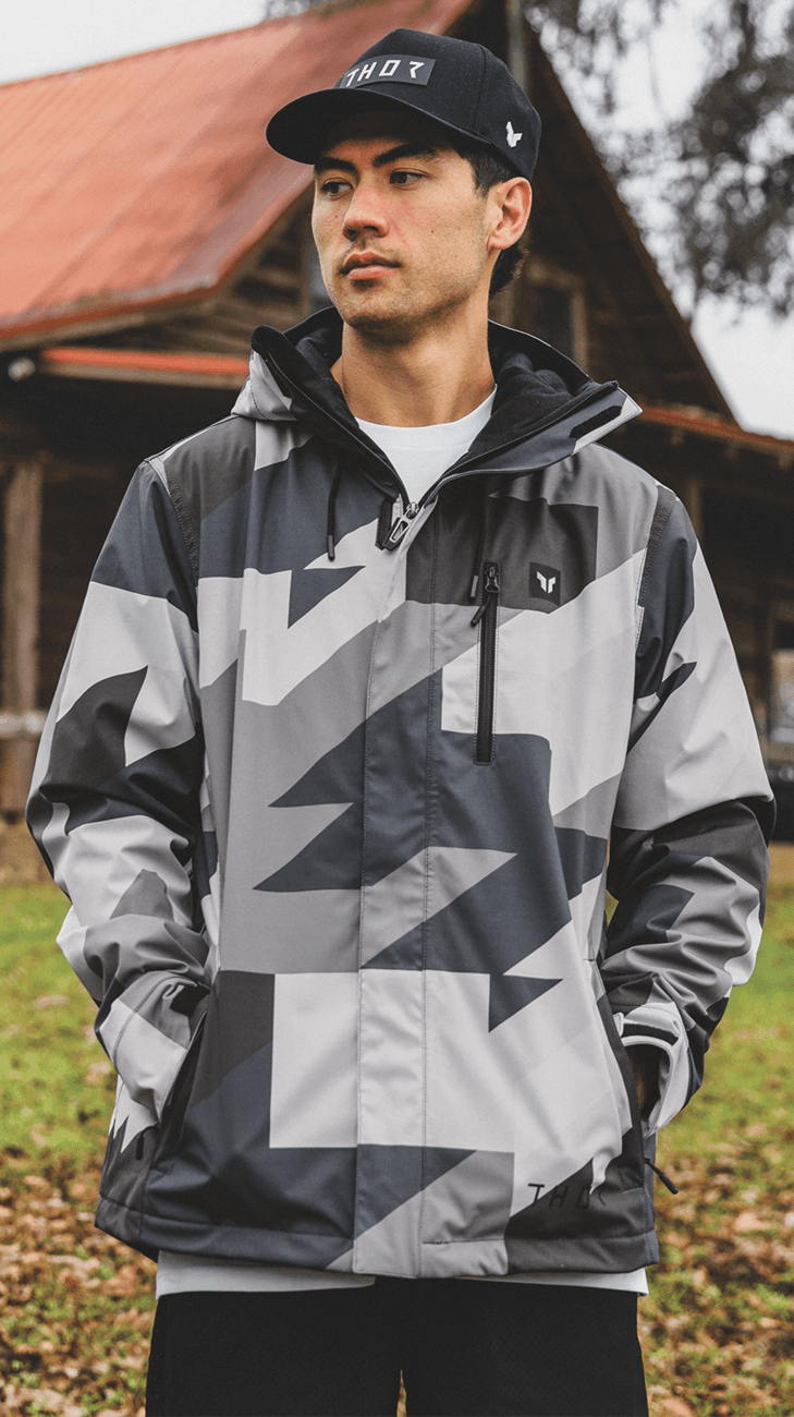 THOR 2920-0863 Tour Jacket - Brave Black/Camo - Large — image 4 of 4