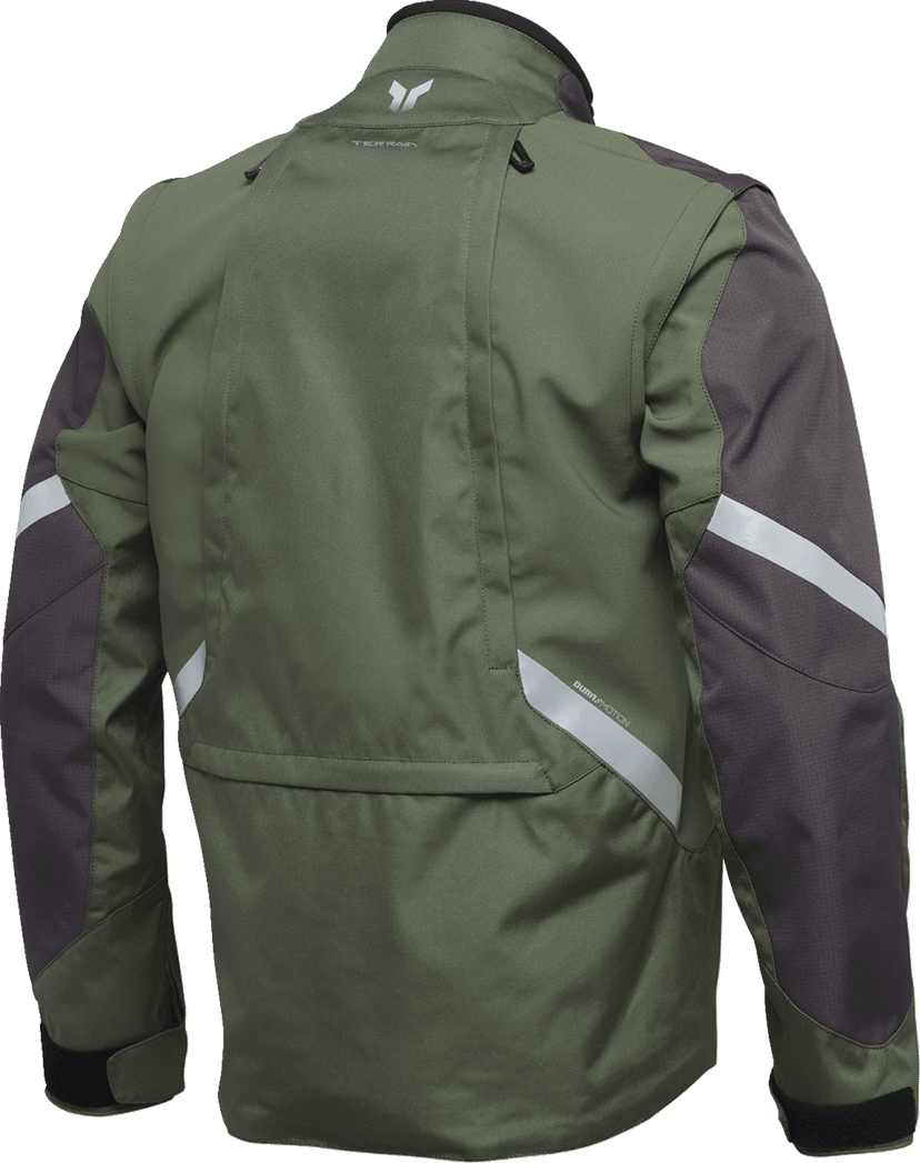 THOR 2920-0867 Terrain Jacket - Army/Charcoal - Medium — image 2 of 6