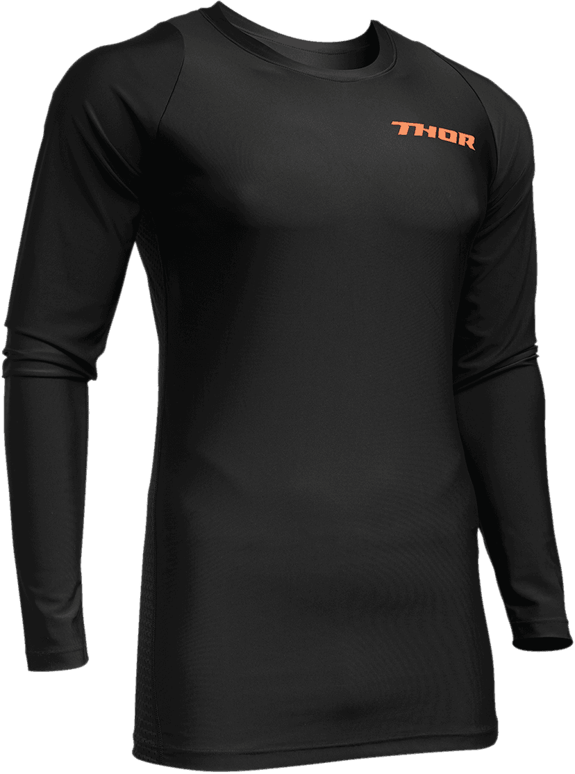 THOR 2940-0388 Long Sleeve Comp Shirt - Black - L/XL — image 1 of 2