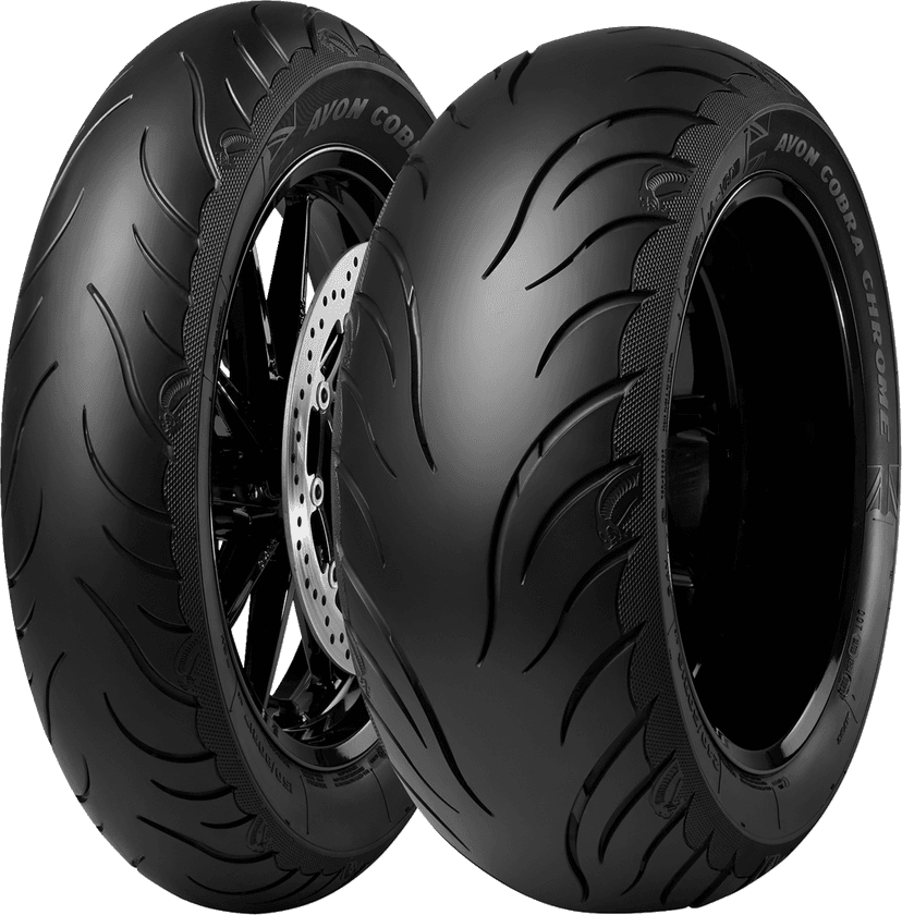 AVON 0301-0763 Tire - Cobra Chrome AV91 - Front - 150/80R17 - 72V — image 1 of 2
