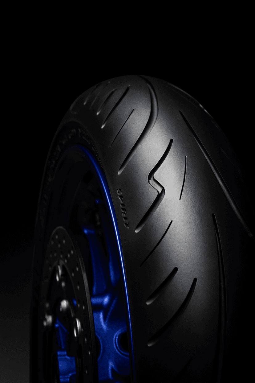 AVON 0302-1181 Tire - Spirit ST - Rear - 190/55ZR17 - (75W) — image 4 of 9