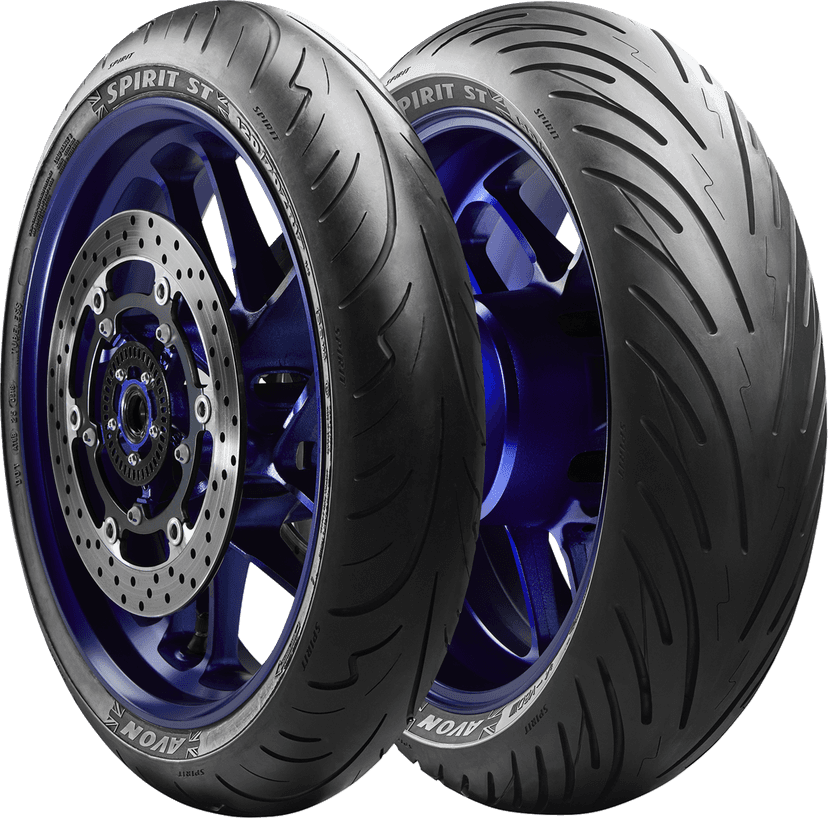 AVON 0302-1181 Tire - Spirit ST - Rear - 190/55ZR17 - (75W) — image 2 of 9