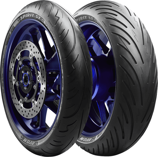 AVON 0302-1184 Tire - Spirit ST - Rear - 160/60ZR18 - (70W) — image 2 of 9