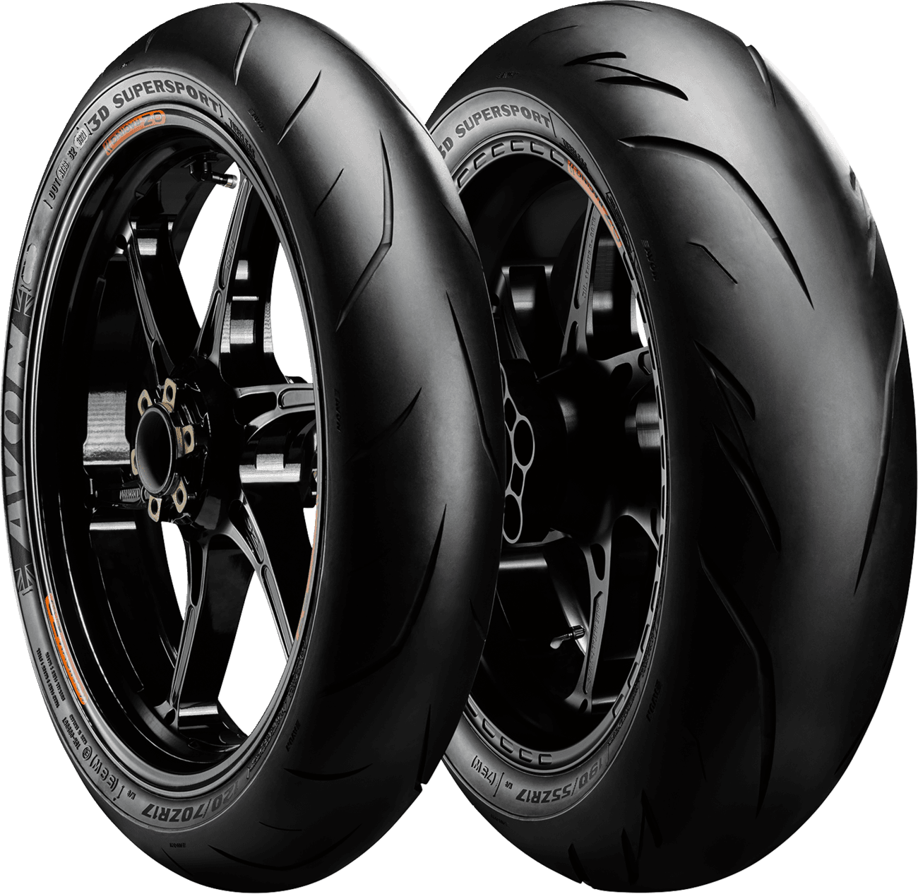 AVON 0302-1809 Tire - 3D Supersport - Rear - 180/60ZR17 - (75W)