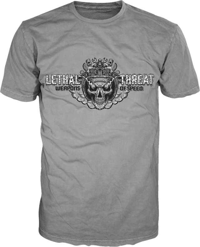 LETHAL THREAT 3030-21569 Vintage Velocity Blow Your Mind T-Shirt - Gray - 4XL — image 1 of 2