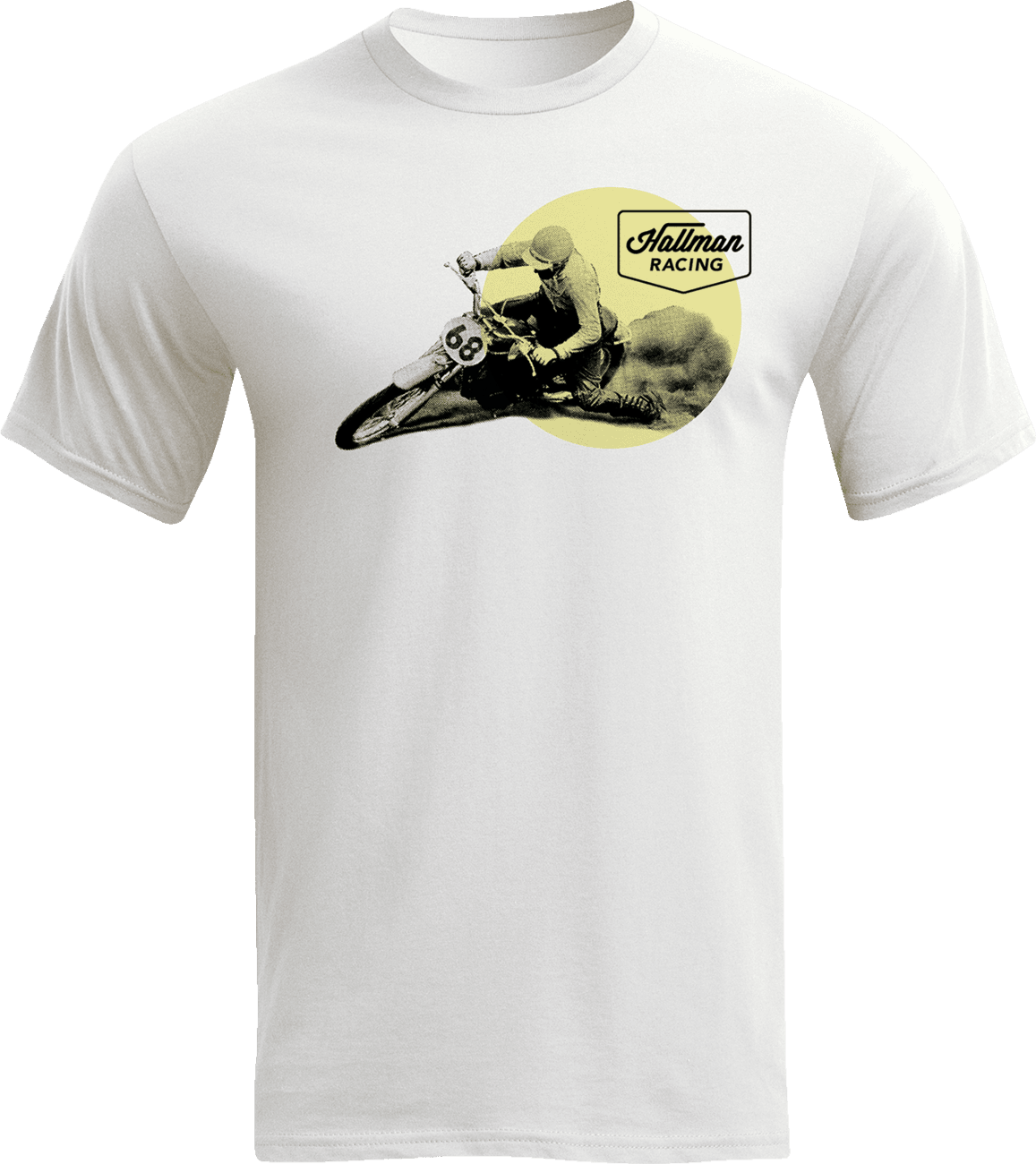 THOR 3030-22685 Hallman Throwback T-Shirt - White - Small