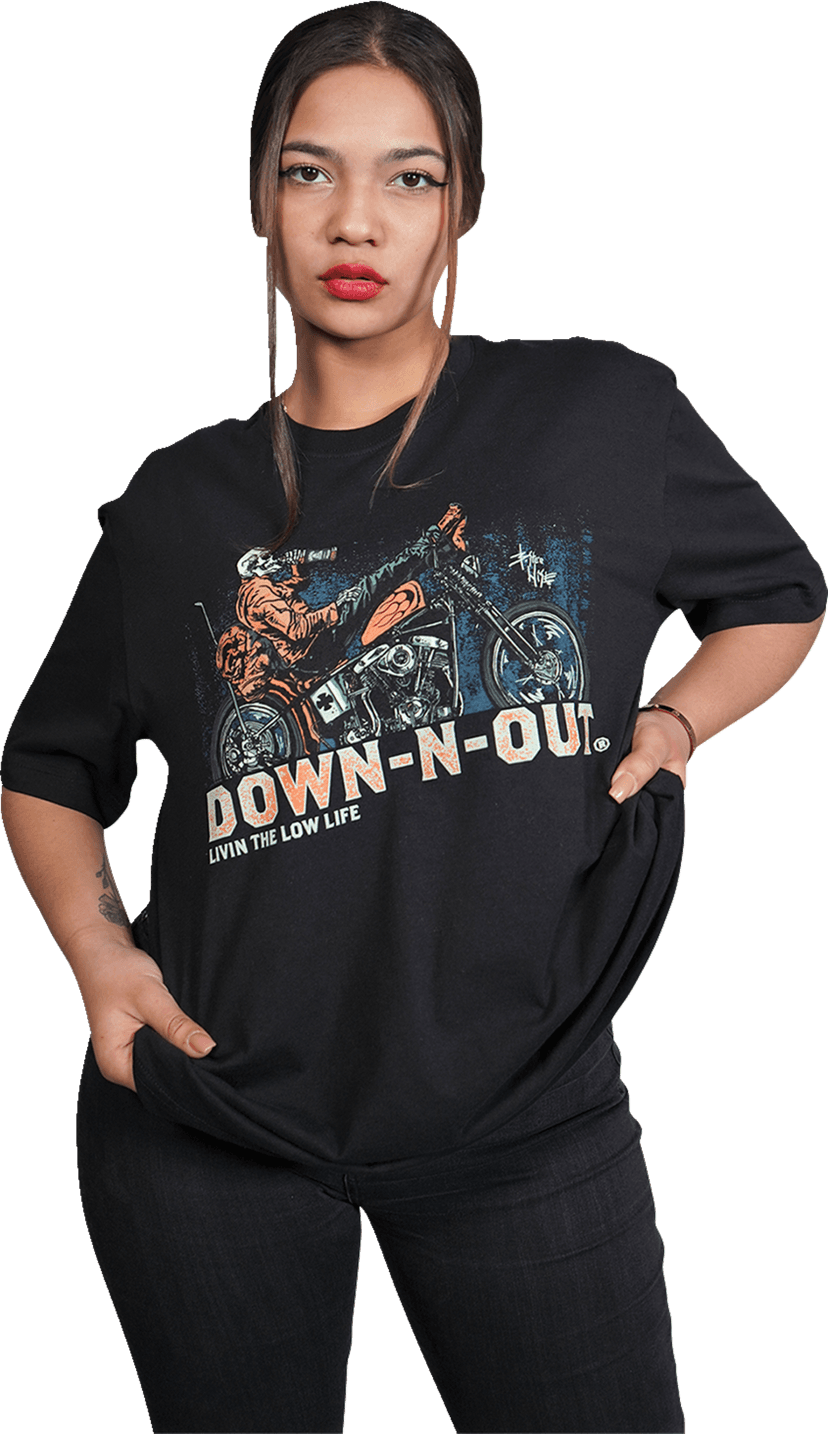 LETHAL THREAT 3030-22830 Down-N-Out Party First Safety Second - Black - Medium — image 1 of 2