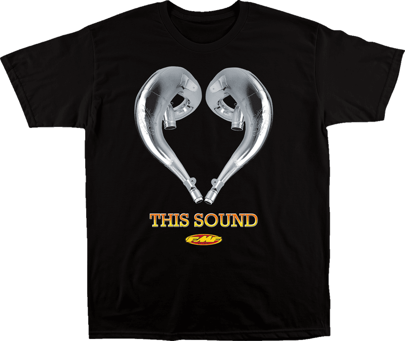 FMF 3030-23087 Love This Sound T-Shirt - Black - Small