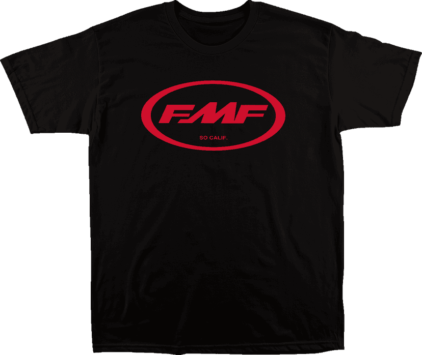 FMF 3030-23119 Factory Classic Don T-Shirt - Black/Red - Large