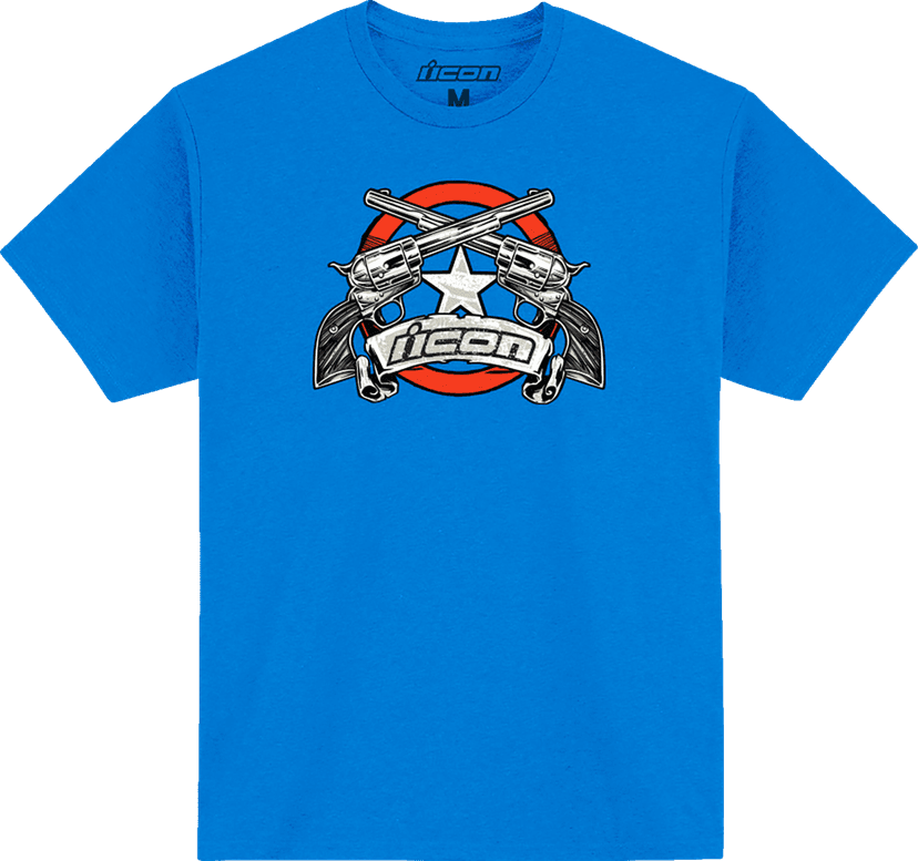 ICON 3030-23490 Tejas Libre™ T-Shirt - Royal Blue - Small