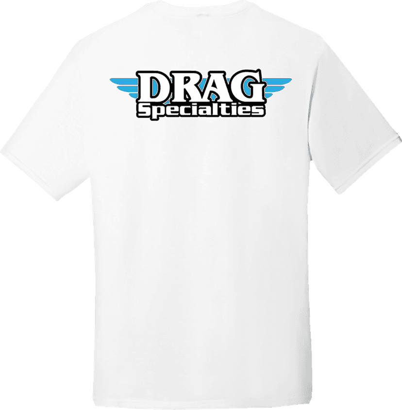 DRAG SPECIALTIES 3030-23619 Drag Specialties T-Shirt - White - Large — image 2 of 2