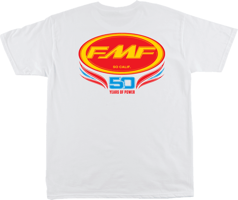 FMF 3030-23635 Since '73 T-Shirt - White - Large — image 2 of 2