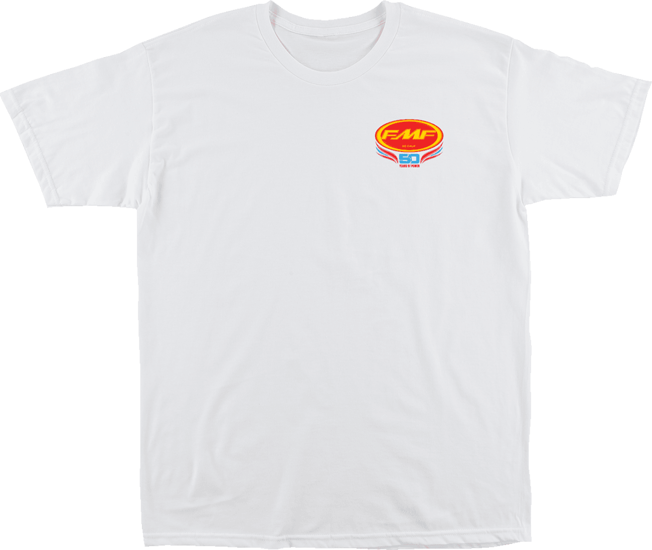 FMF 3030-23637 Since '73 T-Shirt - White - 2XL