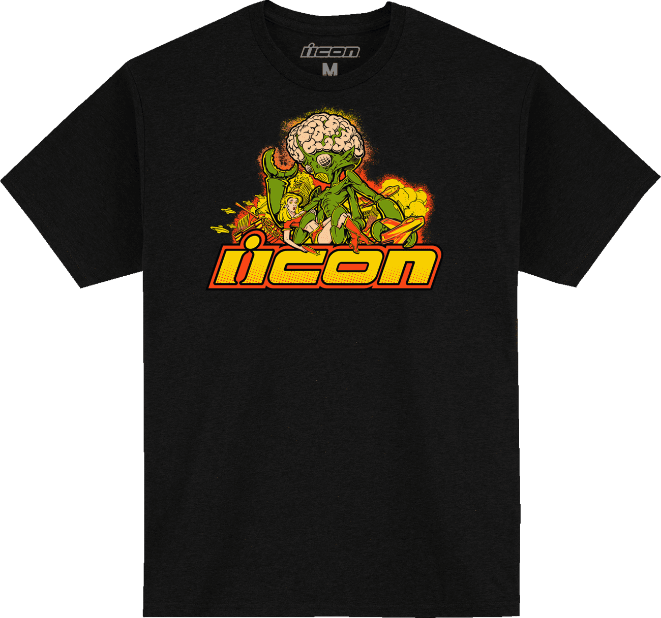 ICON 3030-23656 Bugoid Blitz™ T-Shirt - Black - 3XL
