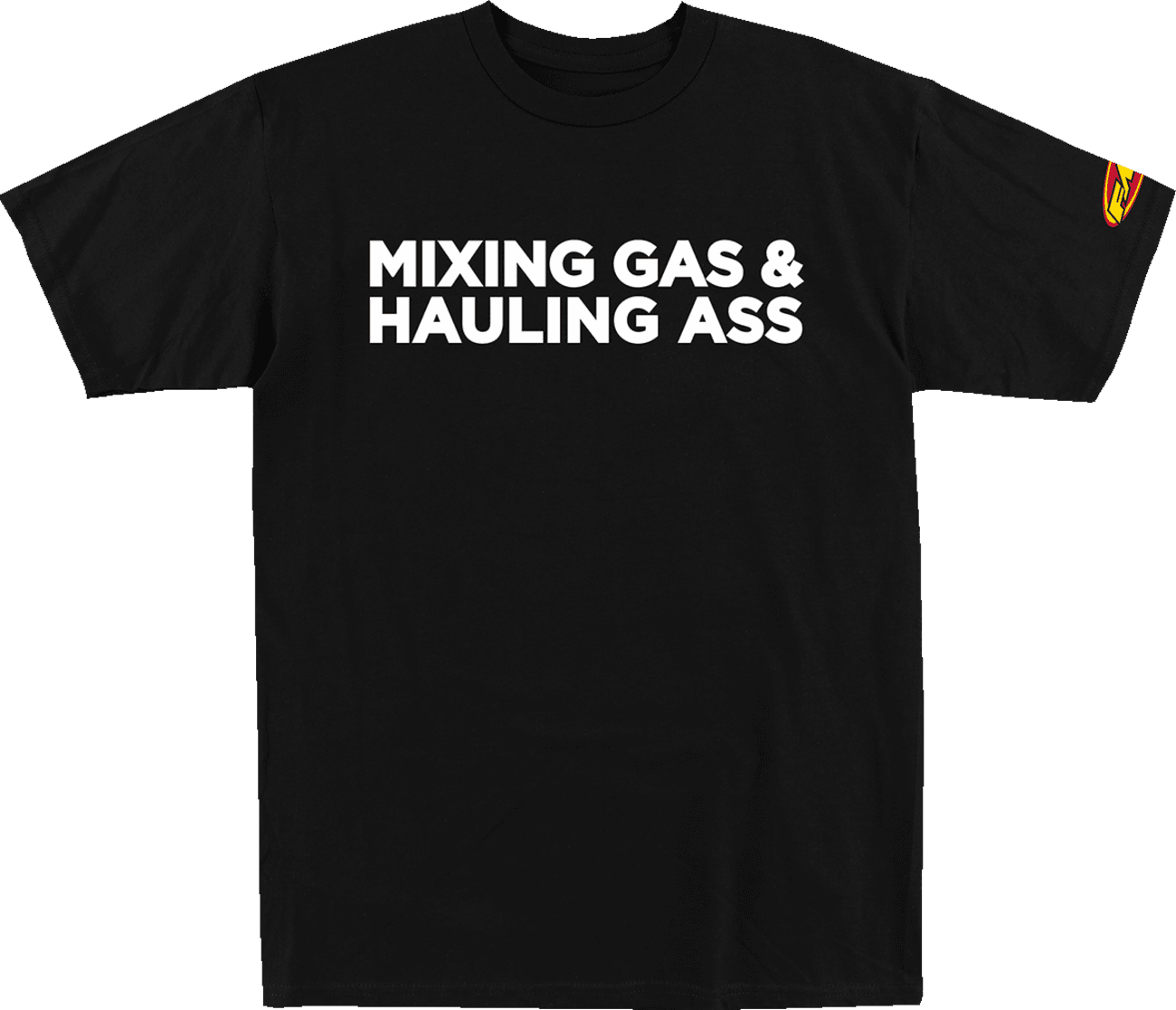 FMF 3030-23818 Gass T-Shirt - Black - XL