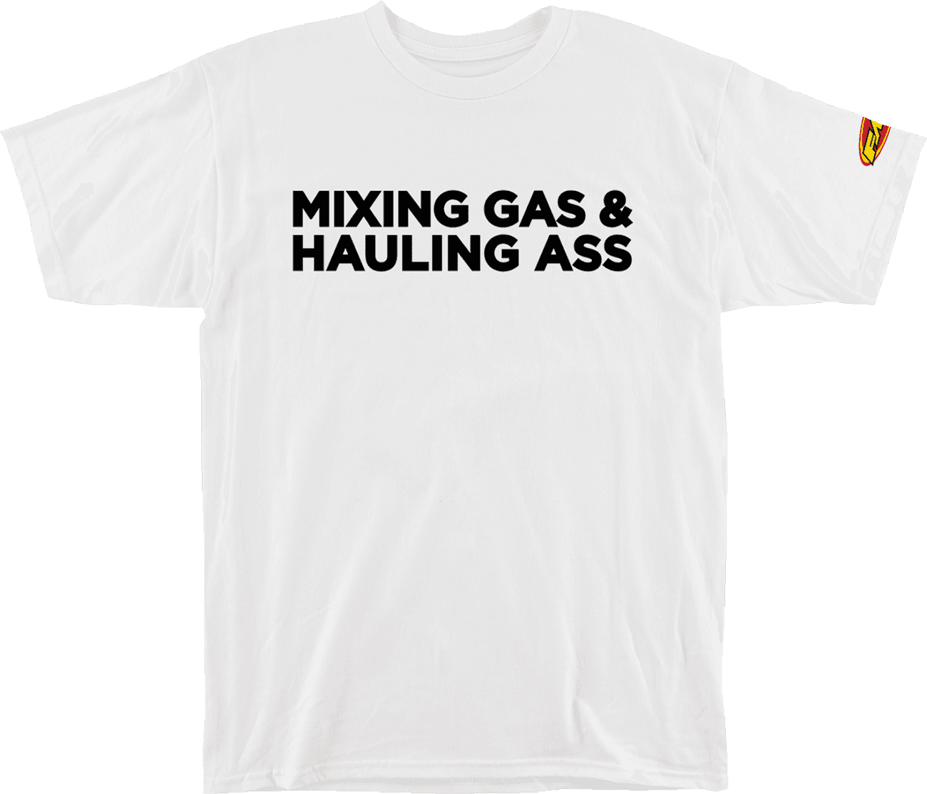 FMF 3030-23821 Gass T-Shirt - White - Medium