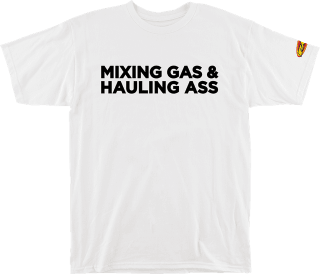 FMF 3030-23822 Gass T-Shirt - White - Large
