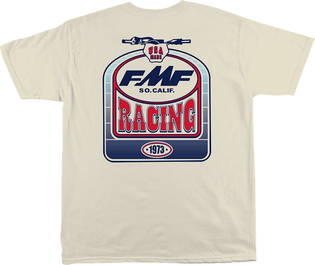 FMF 3030-24016 Speedway T-Shirt - Natural - Small — image 2 of 2
