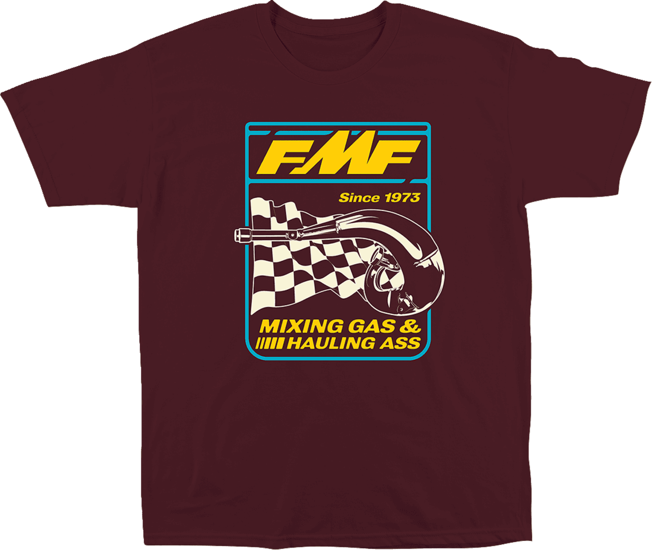 FMF 3030-24028 Metalworks T-Shirt - Maroon - Large