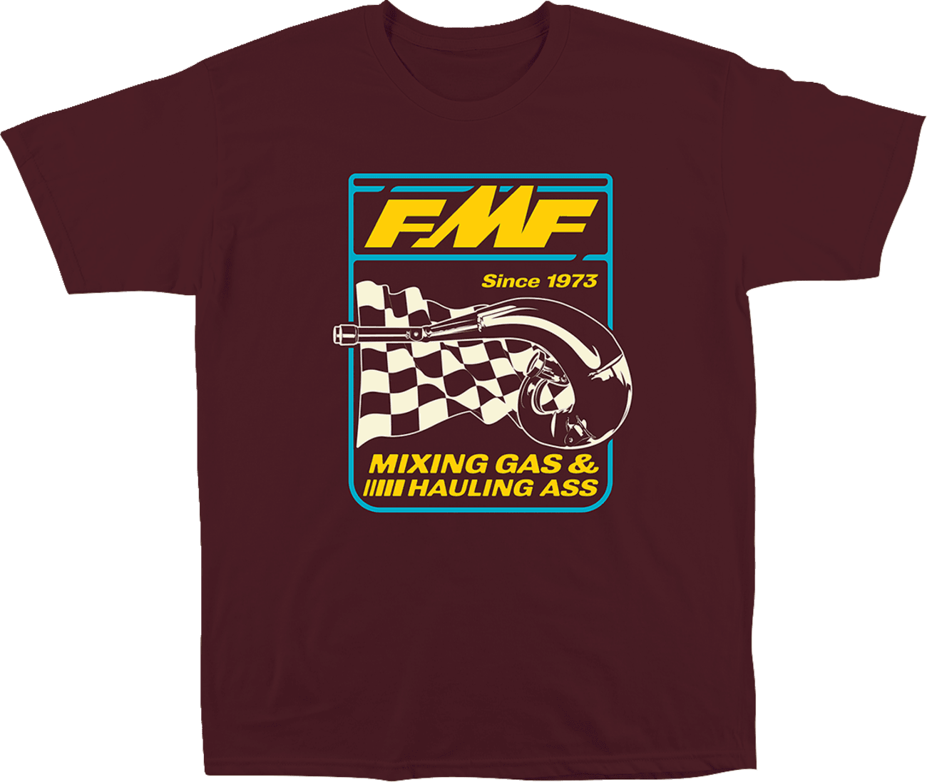 FMF 3030-24028 Metalworks T-Shirt - Maroon - Large