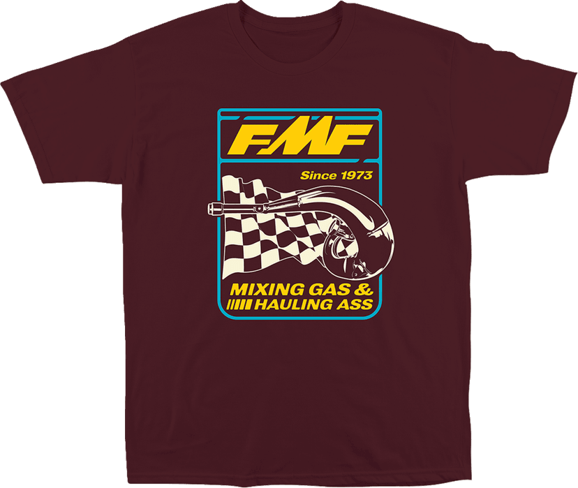 FMF 3030-24028 Metalworks T-Shirt - Maroon - Large