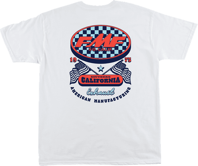 FMF 3030-24043 Boardwalk T-Shirt - White - Medium — image 2 of 2