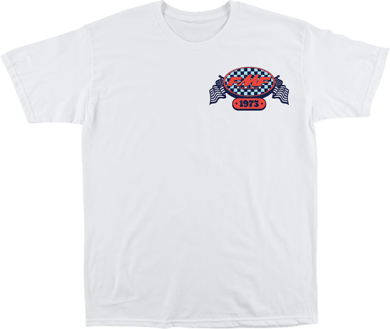 FMF 3030-24044 Boardwalk T-Shirt - White - Large