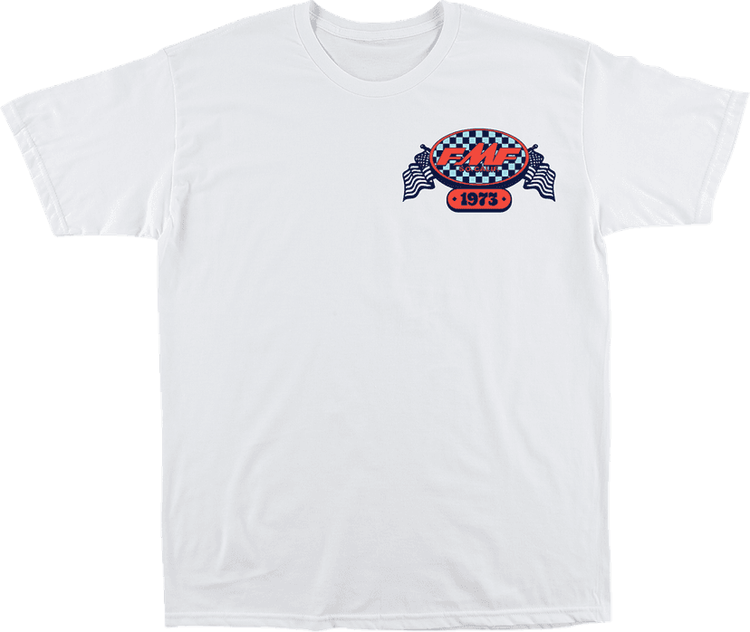 FMF 3030-24047 Boardwalk T-Shirt - White - 2XL — image 1 of 2