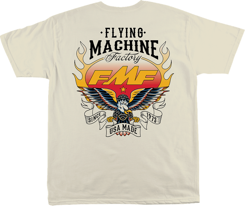 FMF 3030-24075 Flight Ready T-Shirt - Natural - Large — image 2 of 2