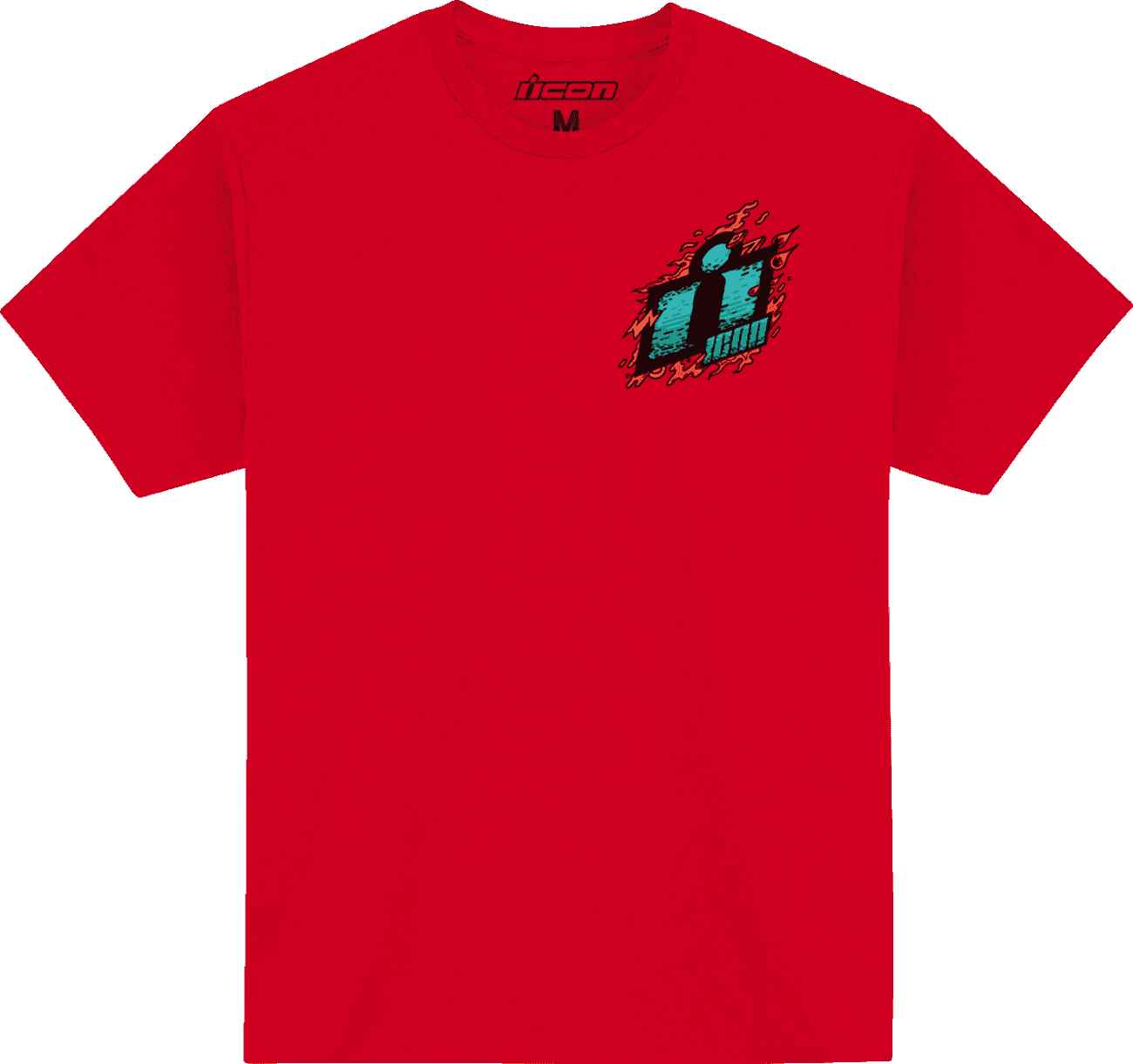 ICON 3030-24085 Munchies™ T-Shirt - Heather Red - Small