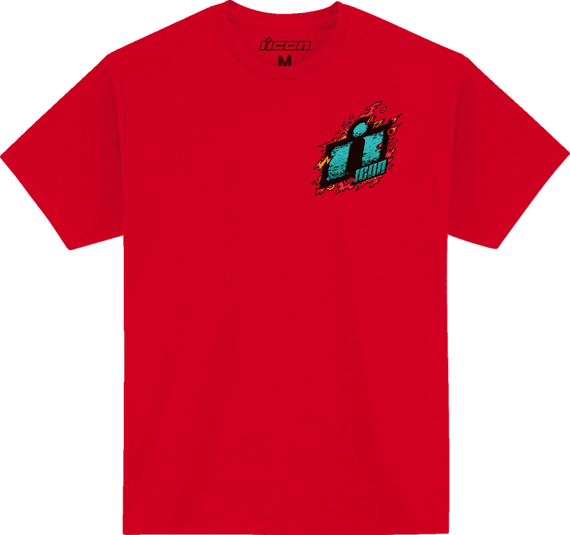 ICON 3030-24085 Munchies™ T-Shirt - Heather Red - Small — image 1 of 2