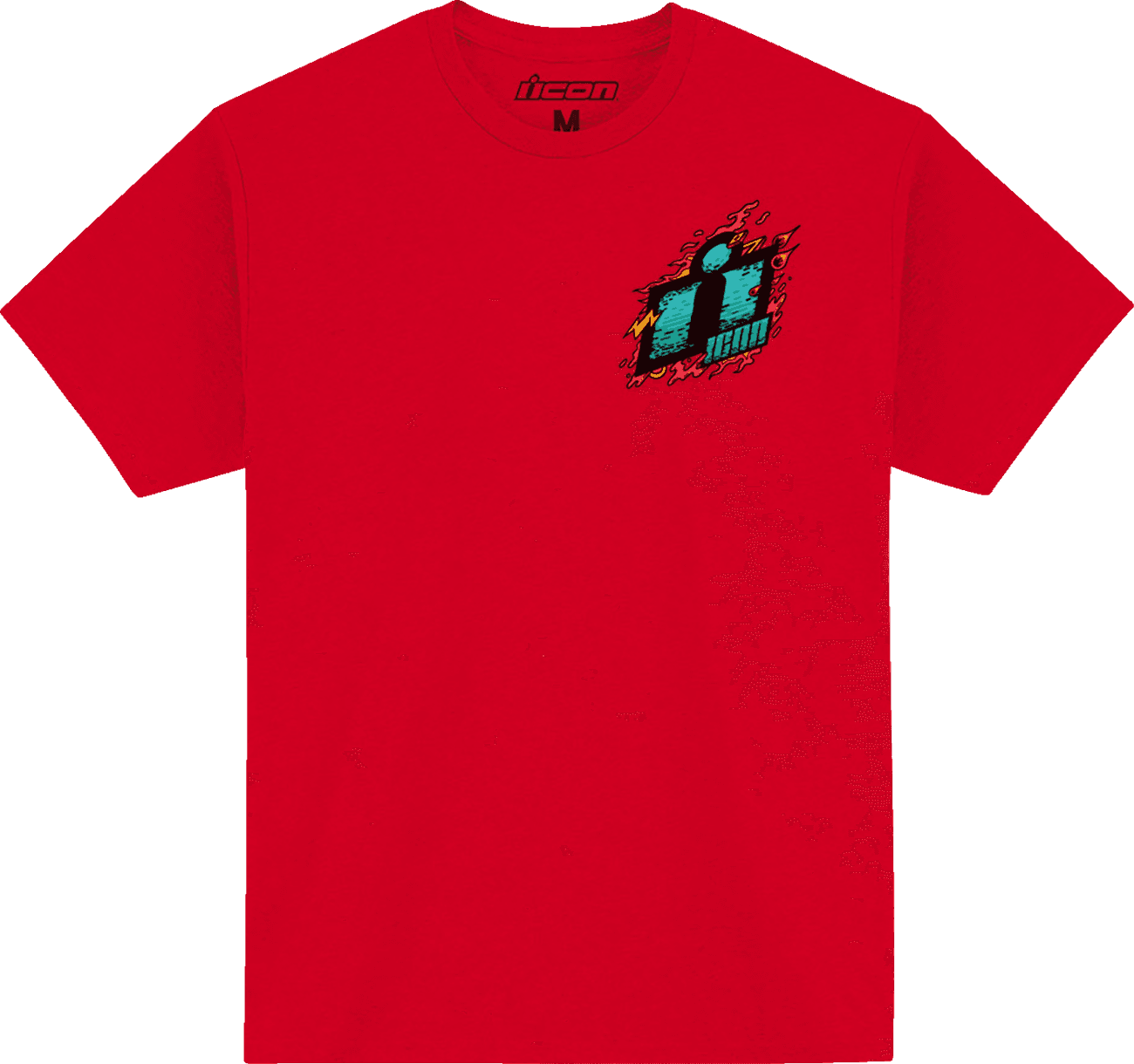ICON 3030-24086 Munchies™ T-Shirt - Heather Red - Medium
