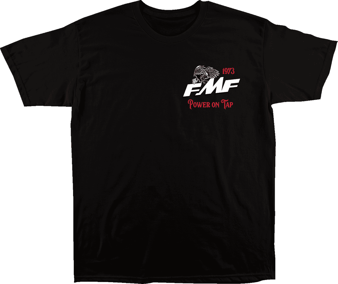 FMF 3030-24288 Premium Power T-Shirt - Black - 2XL