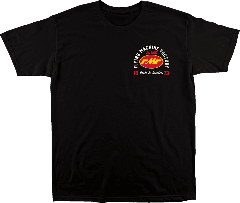 FMF 3030-24289 Exhaust Supply T-Shirt - Black - Small — image 1 of 2