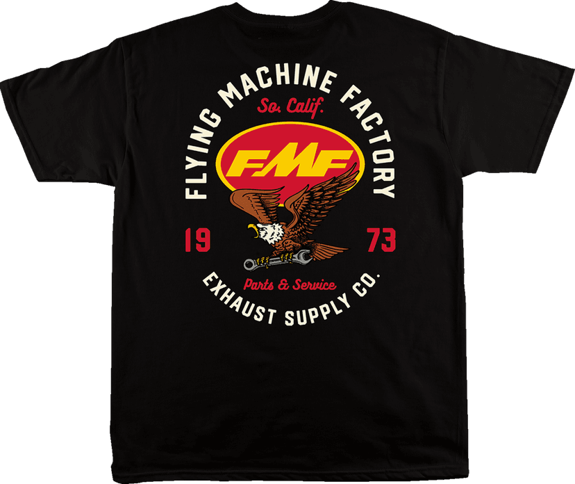 FMF 3030-24293 Exhaust Supply T-Shirt - Black - 2XL — image 2 of 2